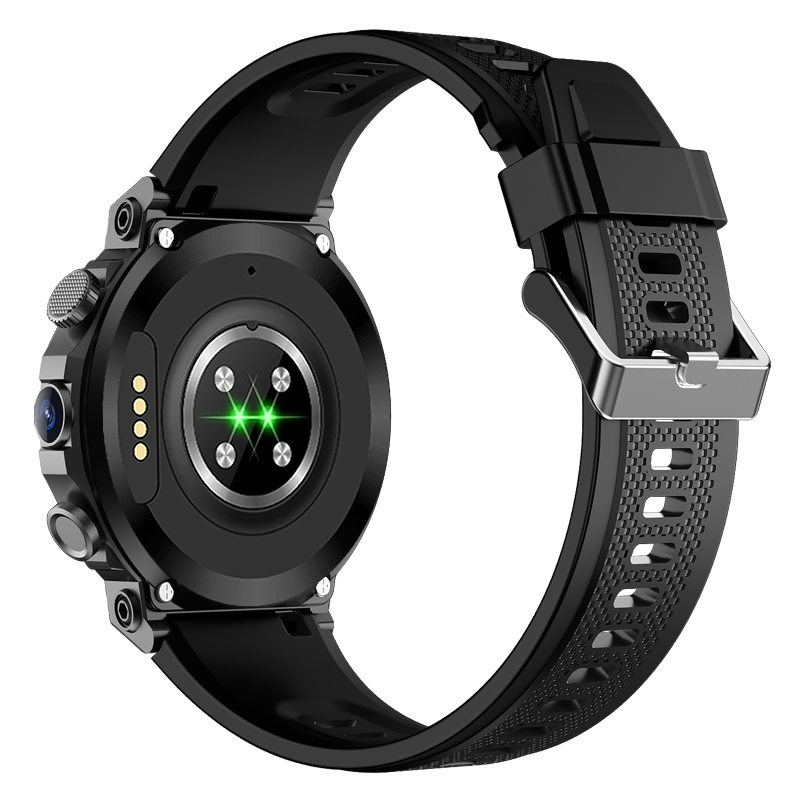 2024 Adult heart rate 4g SIM card watch dual camera IPX7 waterproof luxury smart watch for men